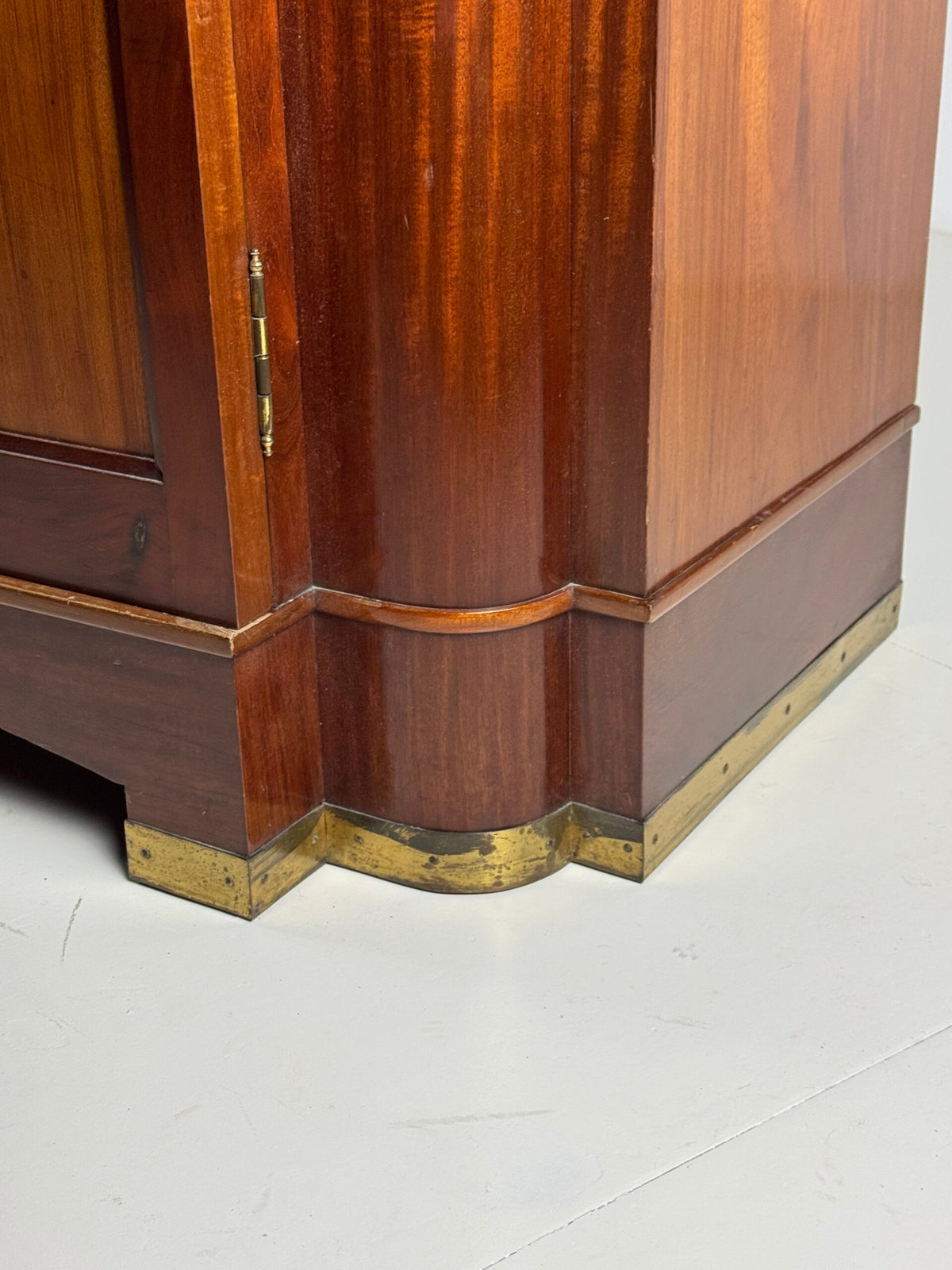 Art Deco Mahogany Gentleman's Wardrobe, Belgium, 1920 to 1940, photo 19