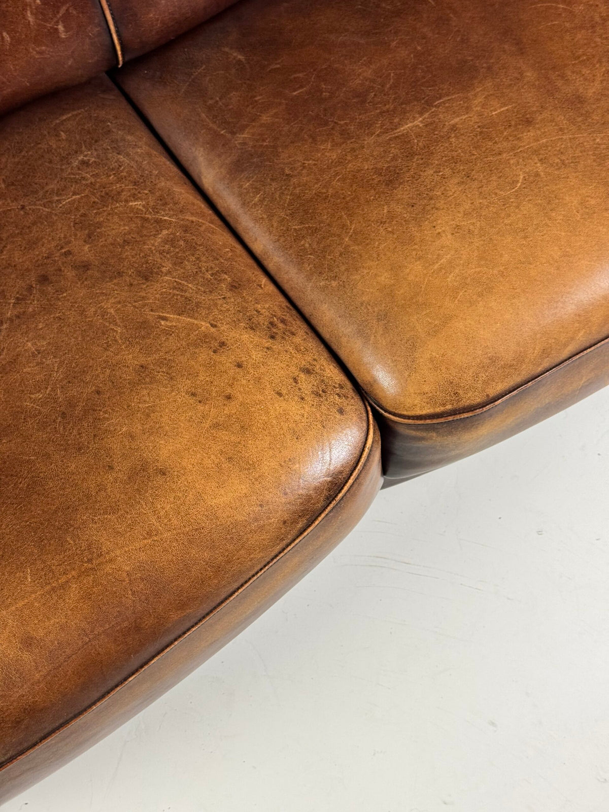 Dutch Sheepskin Two Seater Sofa by Joris, photo 13