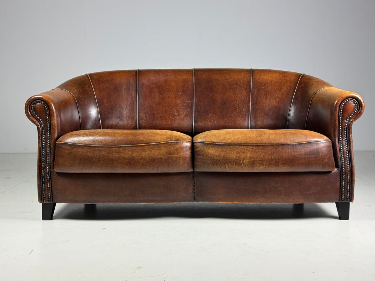 Dutch Sheepskin Two Seater Sofa by Joris, photo 2