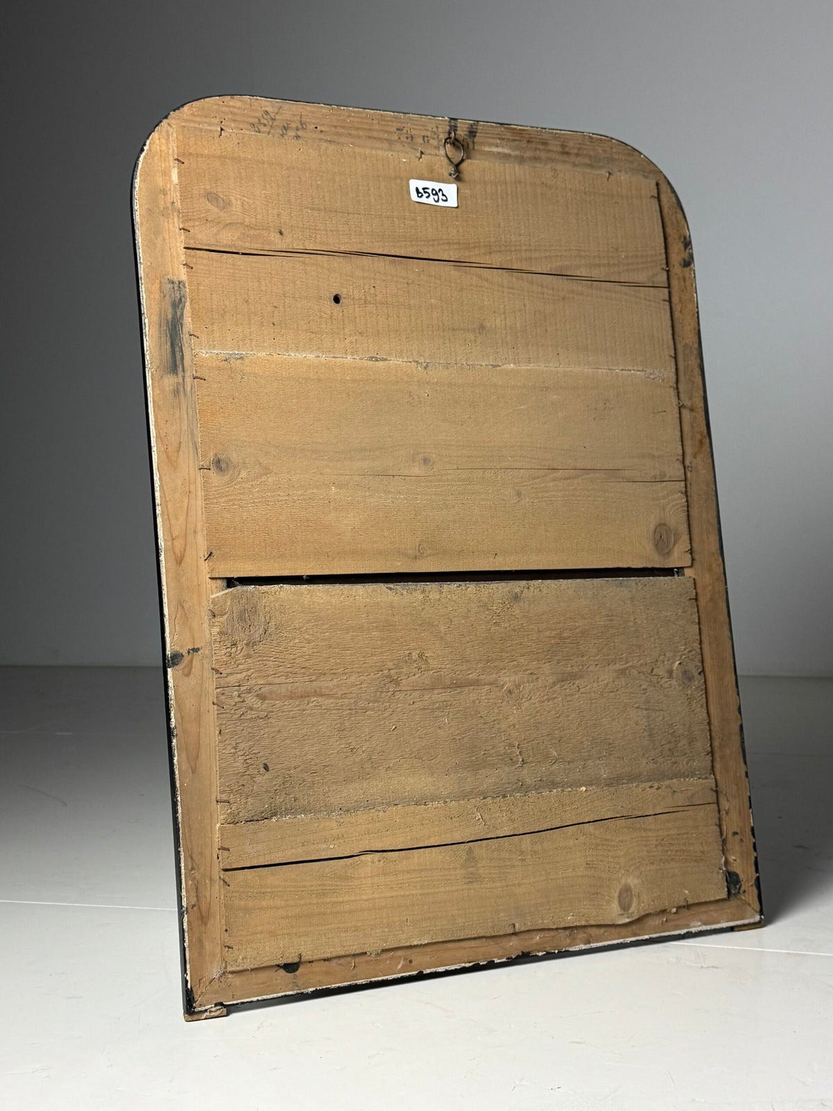 French Louis Philippe Black Mirror, Late 19th Century, photo 15