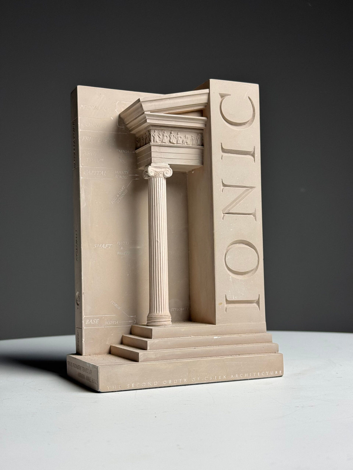 Pair of Ionic Architectural Bookends, England, photo 21