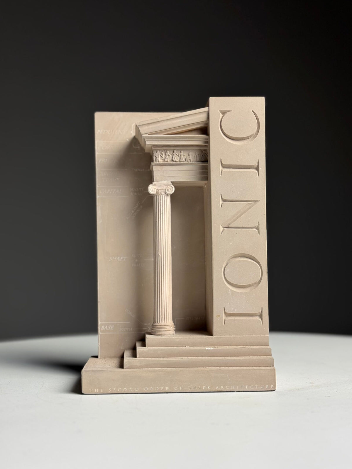Pair of Ionic Architectural Bookends, England, photo 1