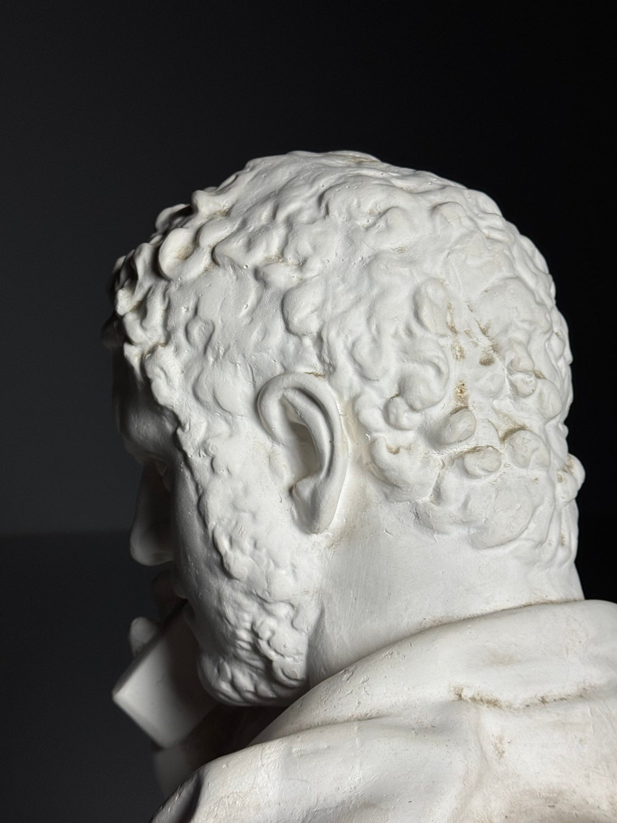 Plaster Bust of Emperor Caracalla on the Phone, photo 3