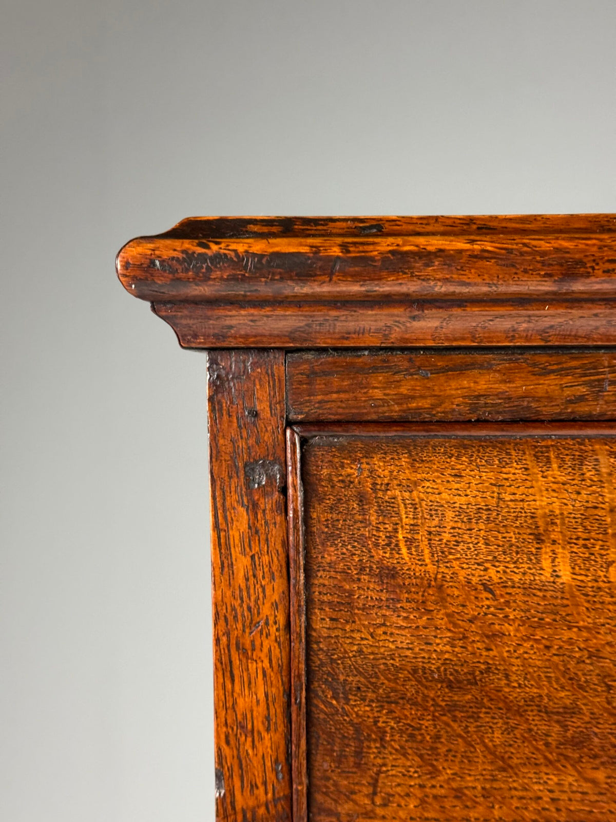 English Oak Tallboy Chest of Drawers, Early 19th Century, photo 16