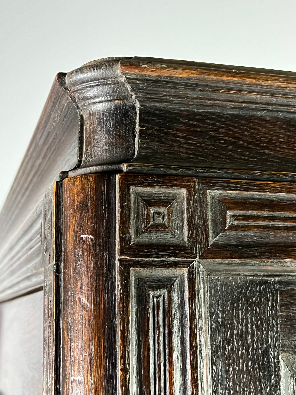 Solid Oak Apothecary Cabinet, Belgium c. 1900, photo 13