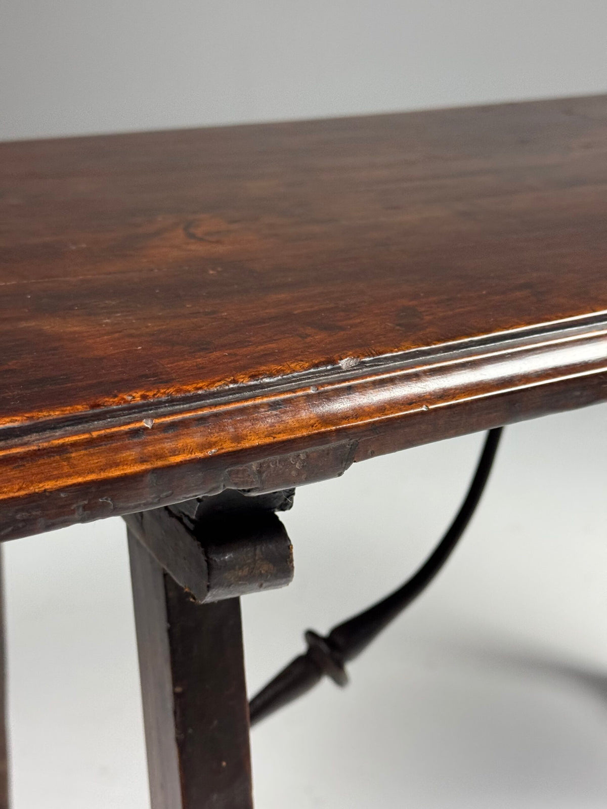 Spanish Walnut Console Table, 18th Century, photo 12