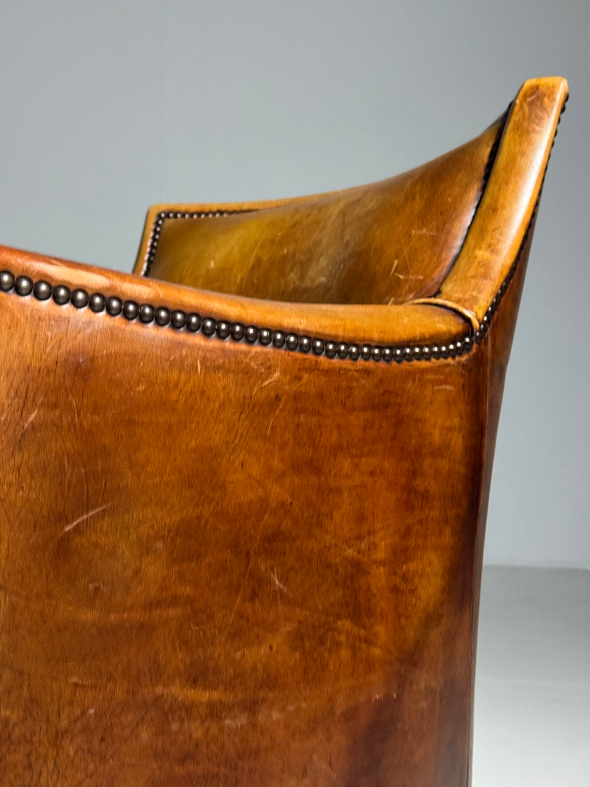 Sheepskin Club Chair in Country House Style, photo 14