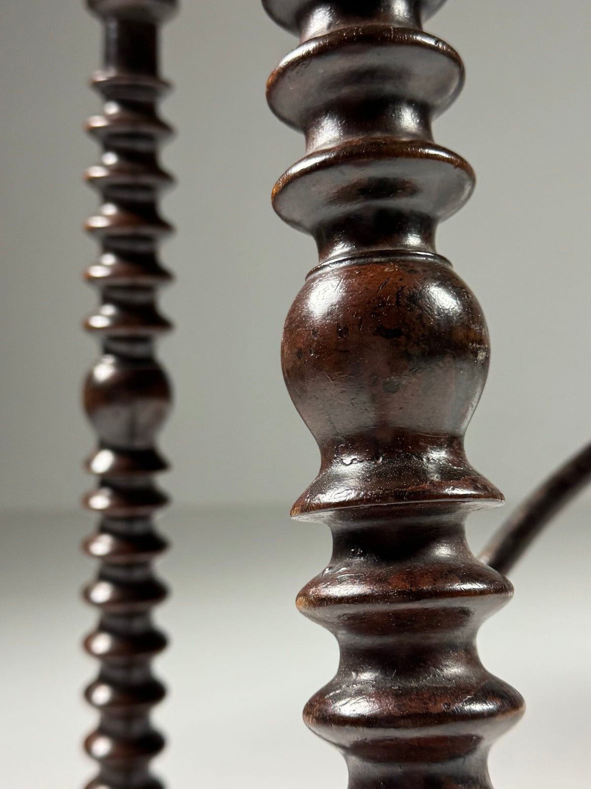 Spanish Walnut Console Table or Writing Table, 18th Century, photo 8