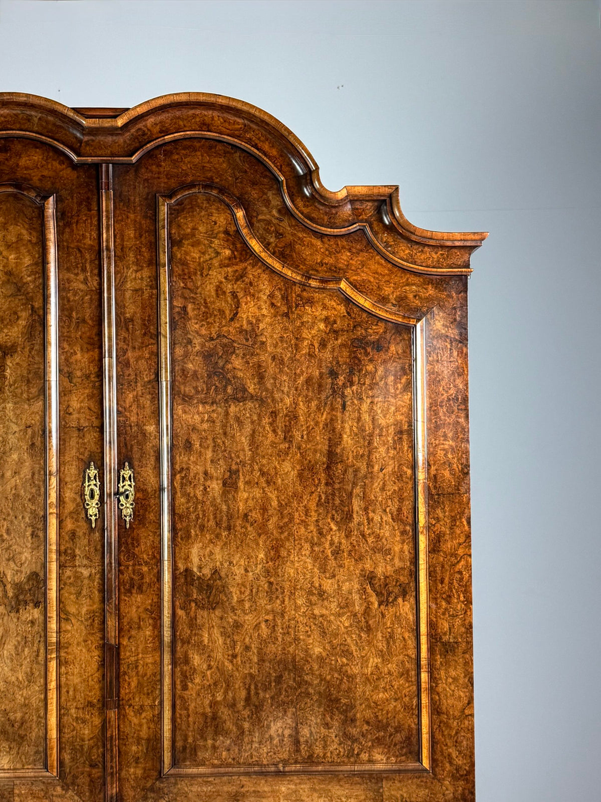 Dutch Burr Walnut Cabinet, circa 1780, photo 35