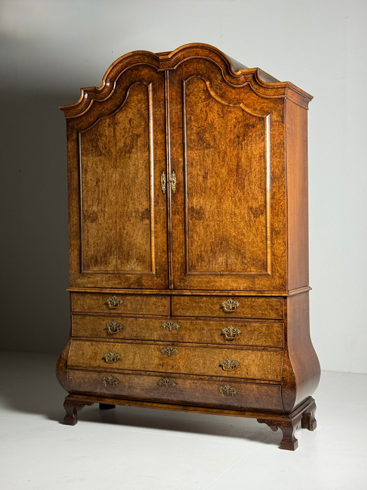 Dutch Burr Walnut Cabinet, circa 1780, photo 19