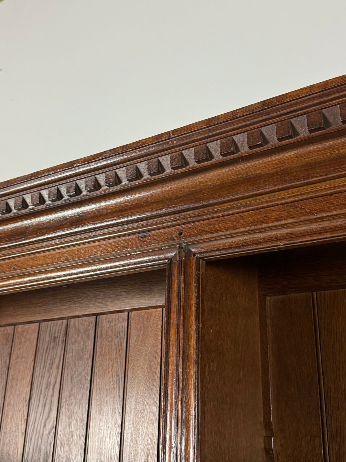 Giant Belgian Oak Library Bookcase, 1950s to 1960s, photo 20
