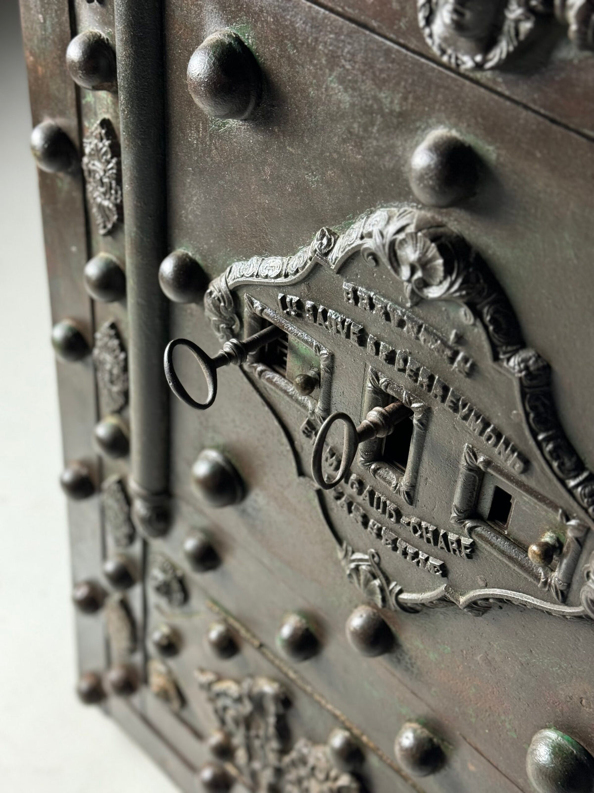 French Hobnail Safe by Magaud de Charf, Marseille, 1850 to 1890, photo 10