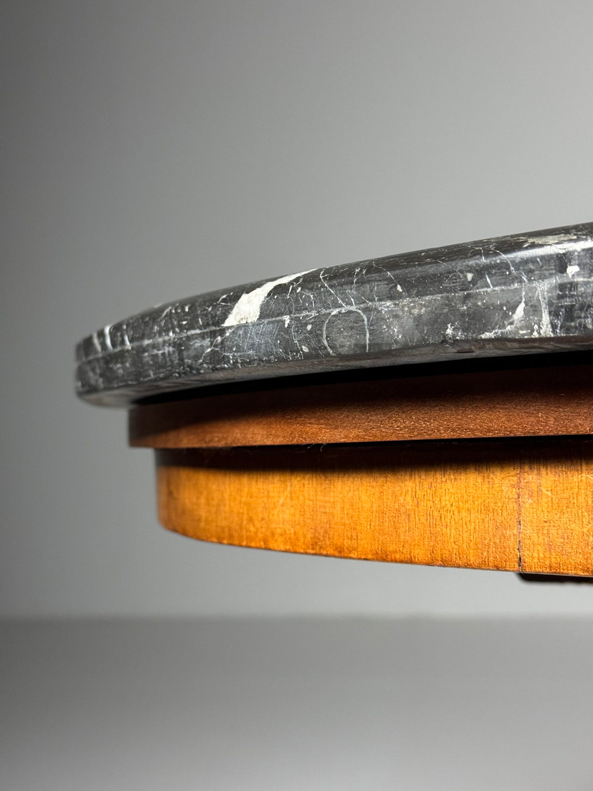 Italian Tripod Center Table with Inlaid Gemstone Marble Top, photo 31