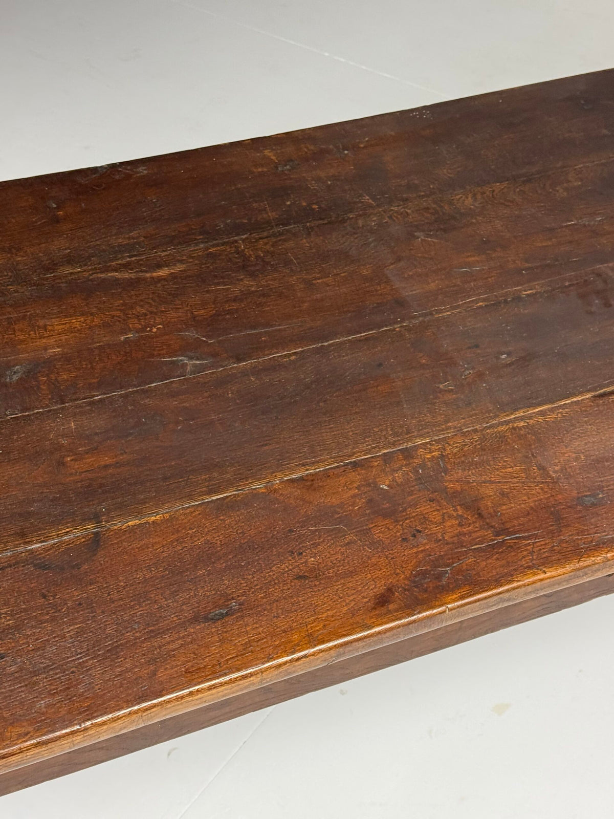 French Farmhouse Refectory Table with End Drawer, 258 cm, photo 4
