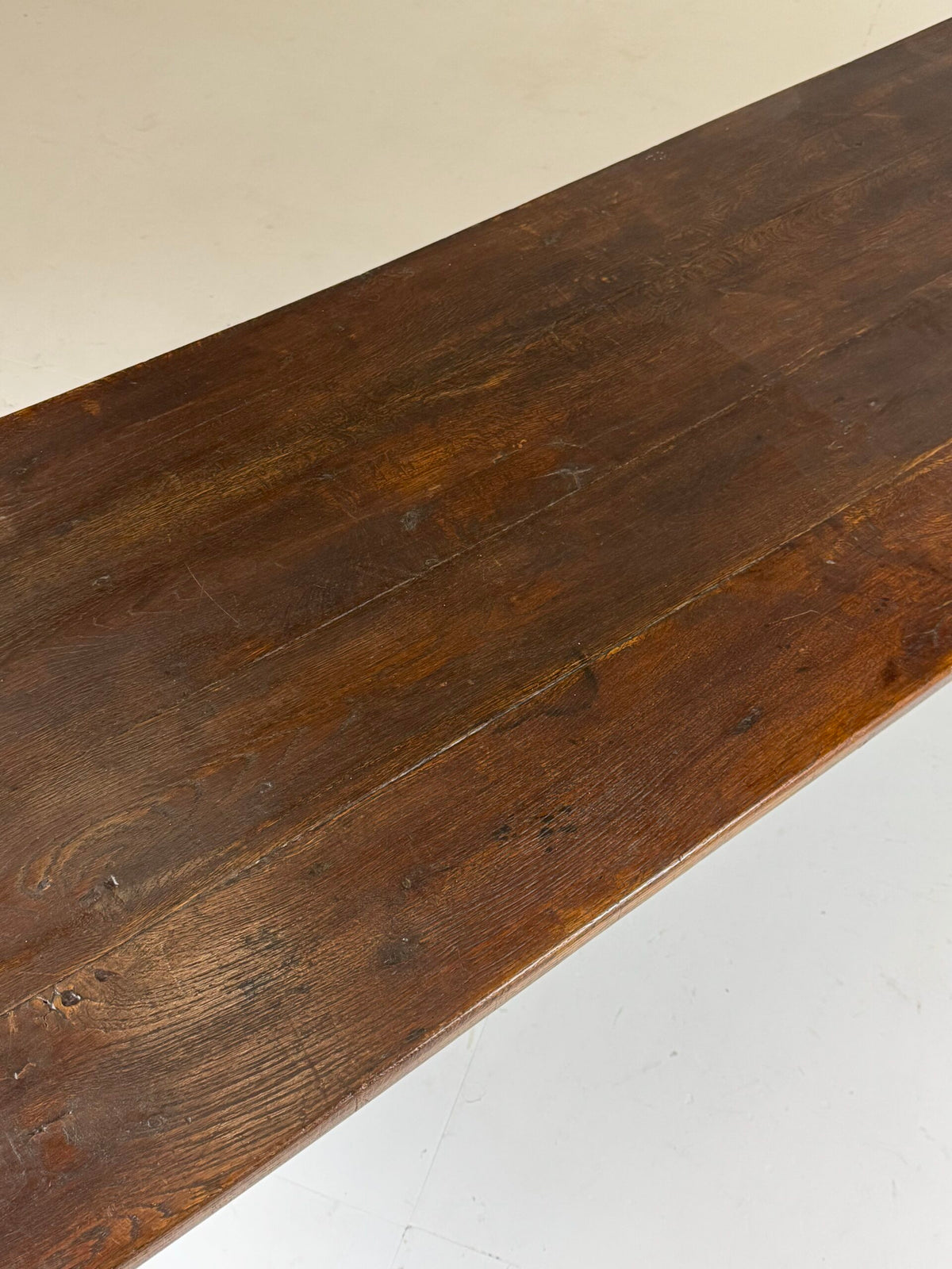 French Farmhouse Refectory Table with End Drawer, 258 cm, photo 3