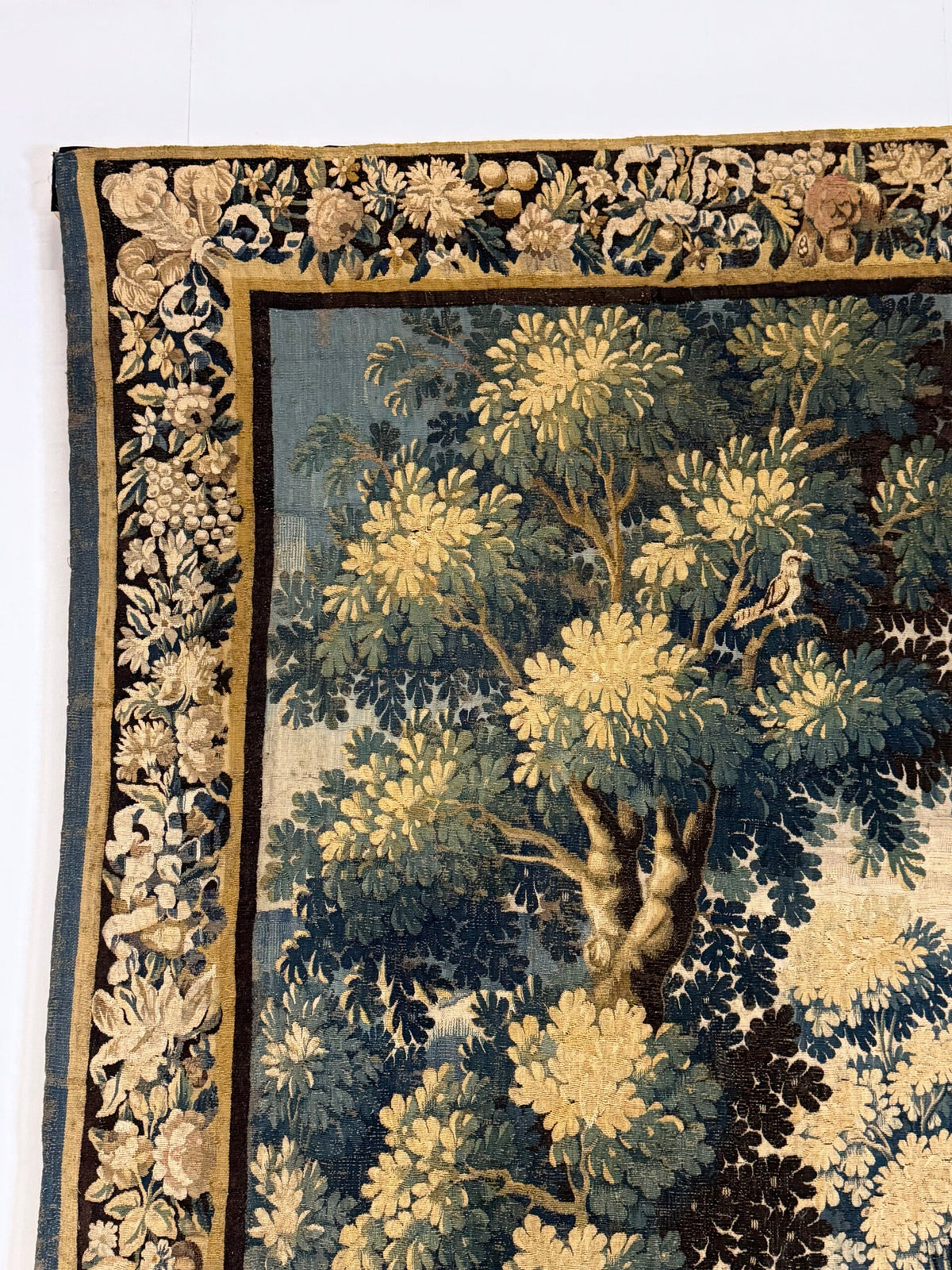 Large French Tapestry of an Exotic Chateau Garden, 18th Century, photo 18