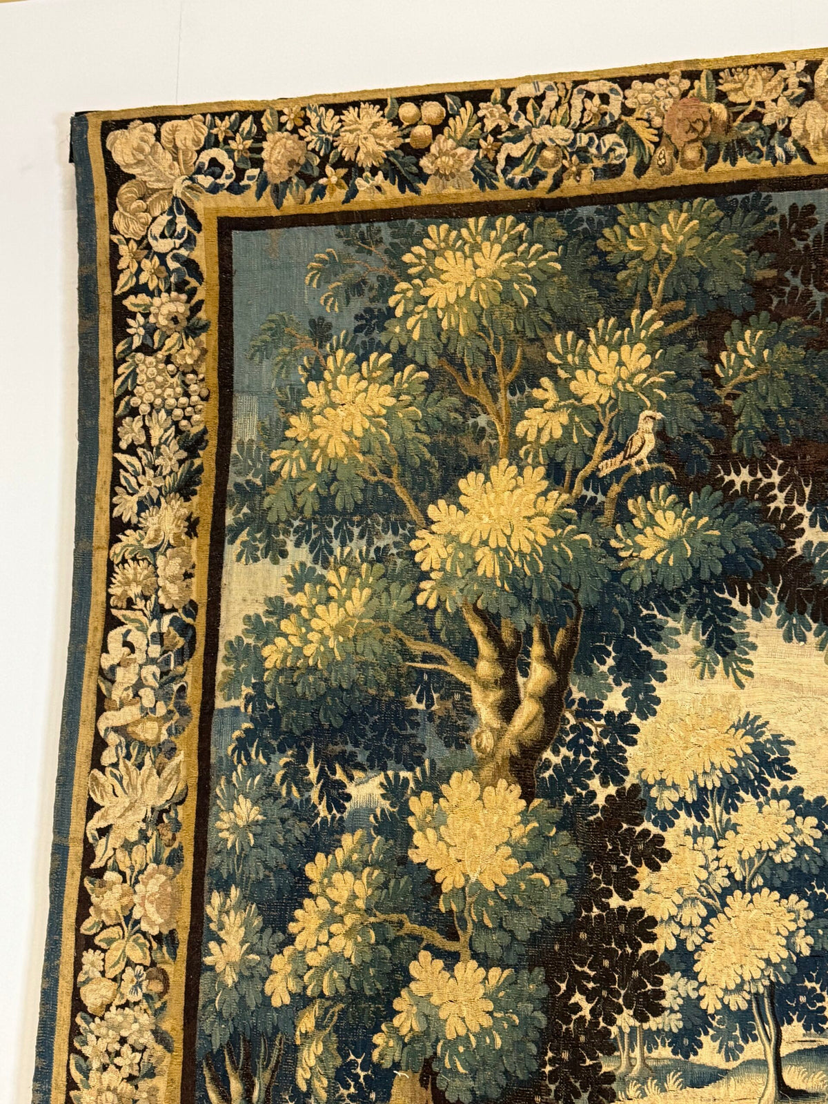 Large French Tapestry of an Exotic Chateau Garden, 18th Century, photo 2