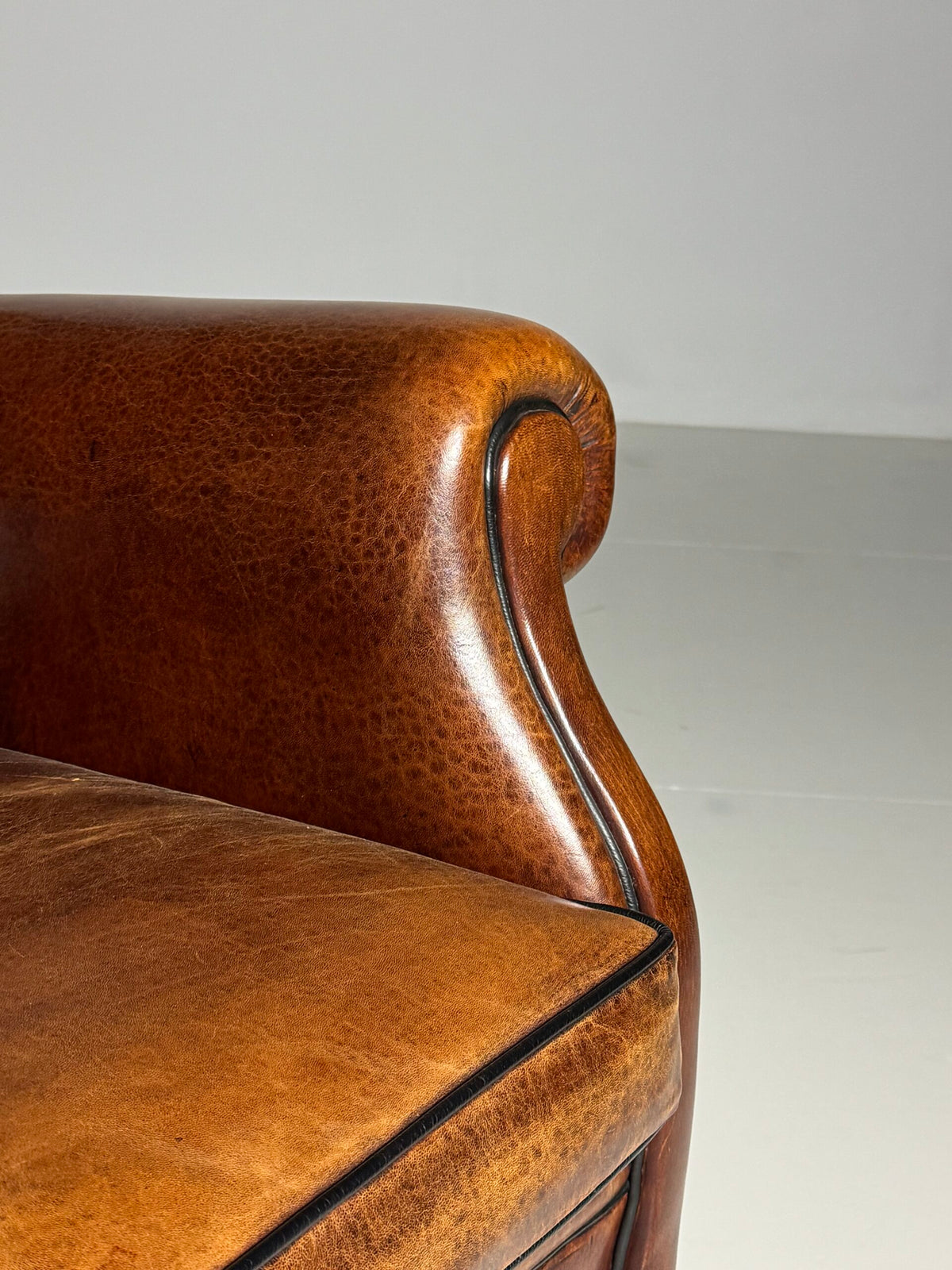 Sheepskin Wingback Club Armchair, photo 14