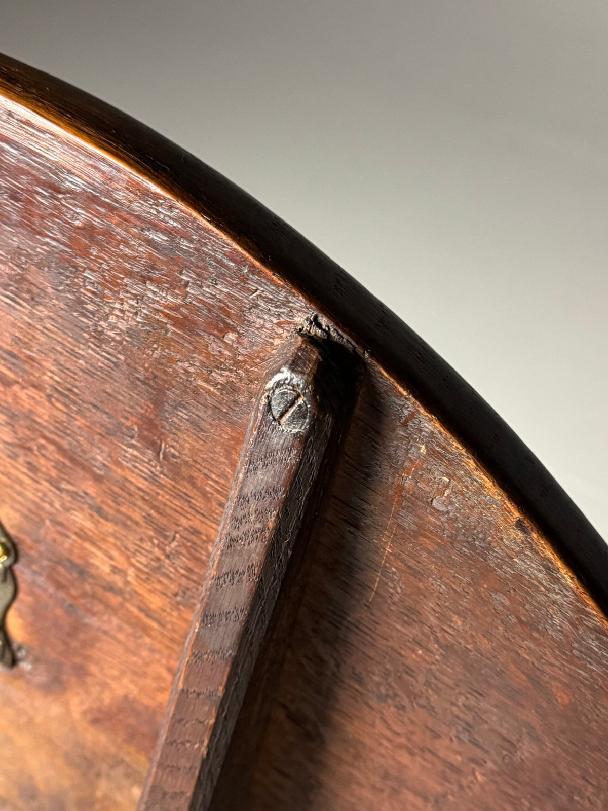English Oak Tilt Top Table, 19th Century, photo 2