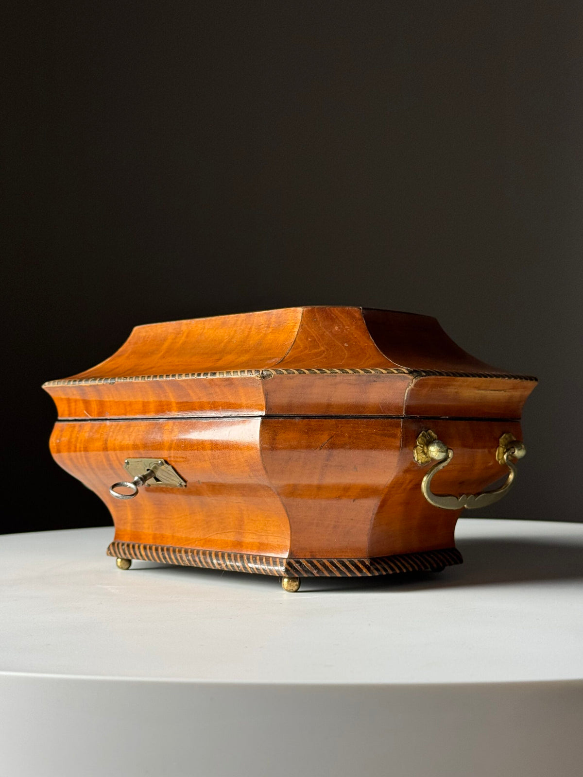 English Musical Jewellery Box with Swiss Movement, c. 1820 to 1860, photo 1