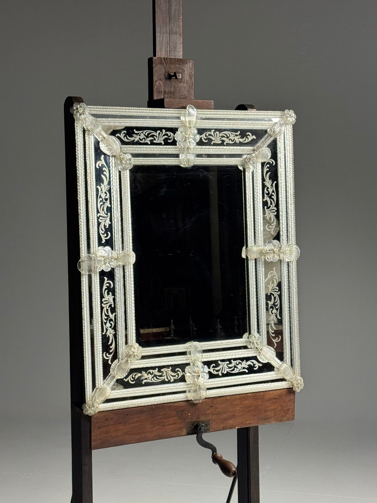 Venetian Murano Glass Mirror, 1950s, photo 2