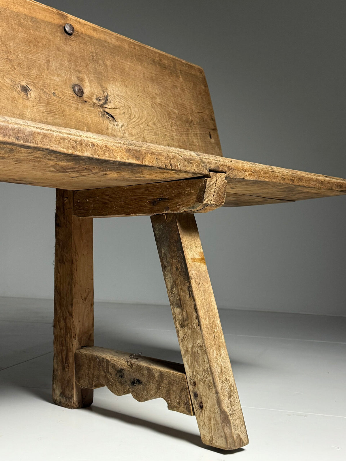 Spanish Bench, 18th Century, 240 cm, photo 7