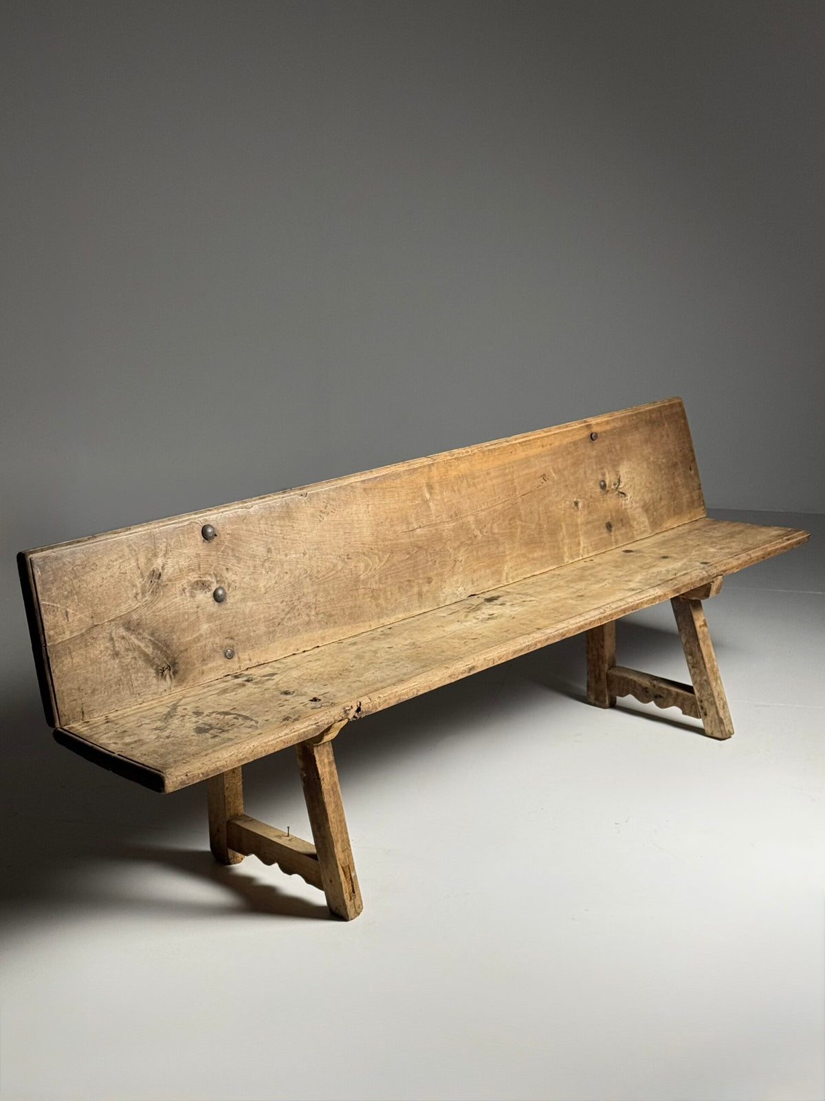 Spanish Bench, 18th Century, 240 cm, photo 1