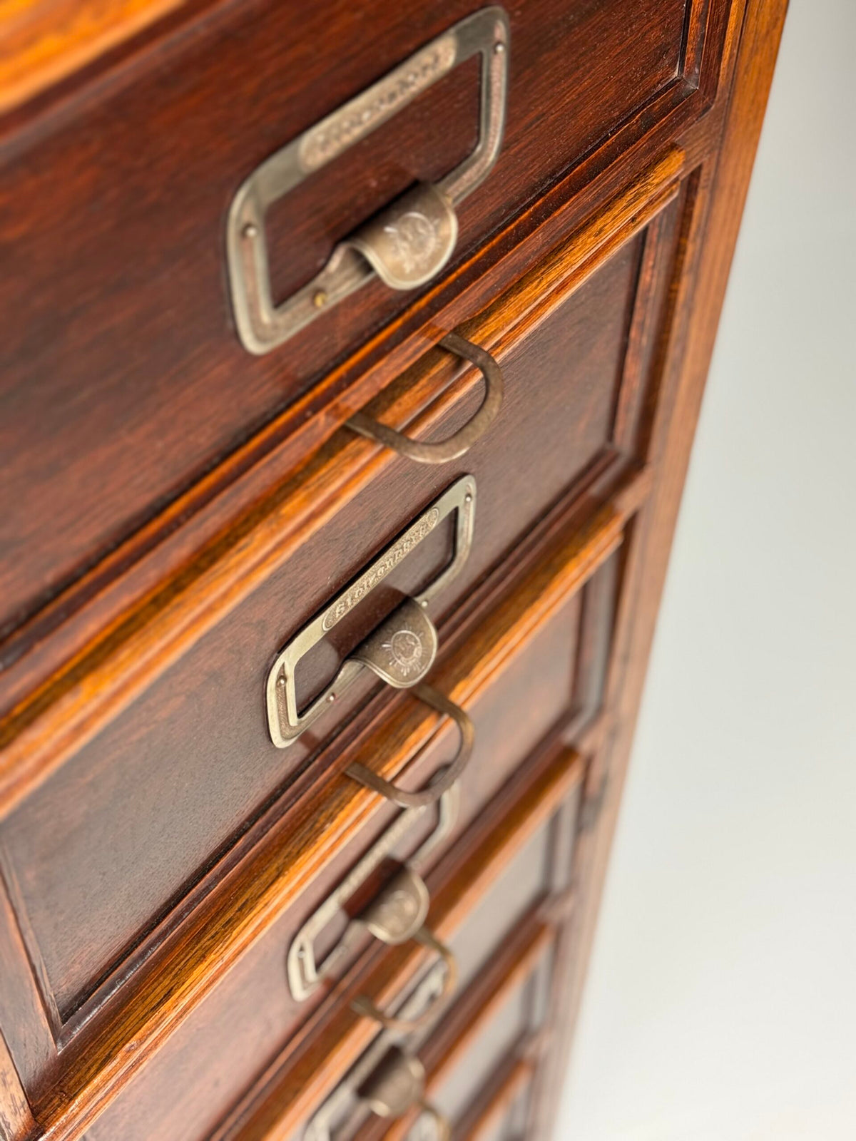 German Stolzenberg Filing Chest of Drawers, Mid 20th Century, photo 8