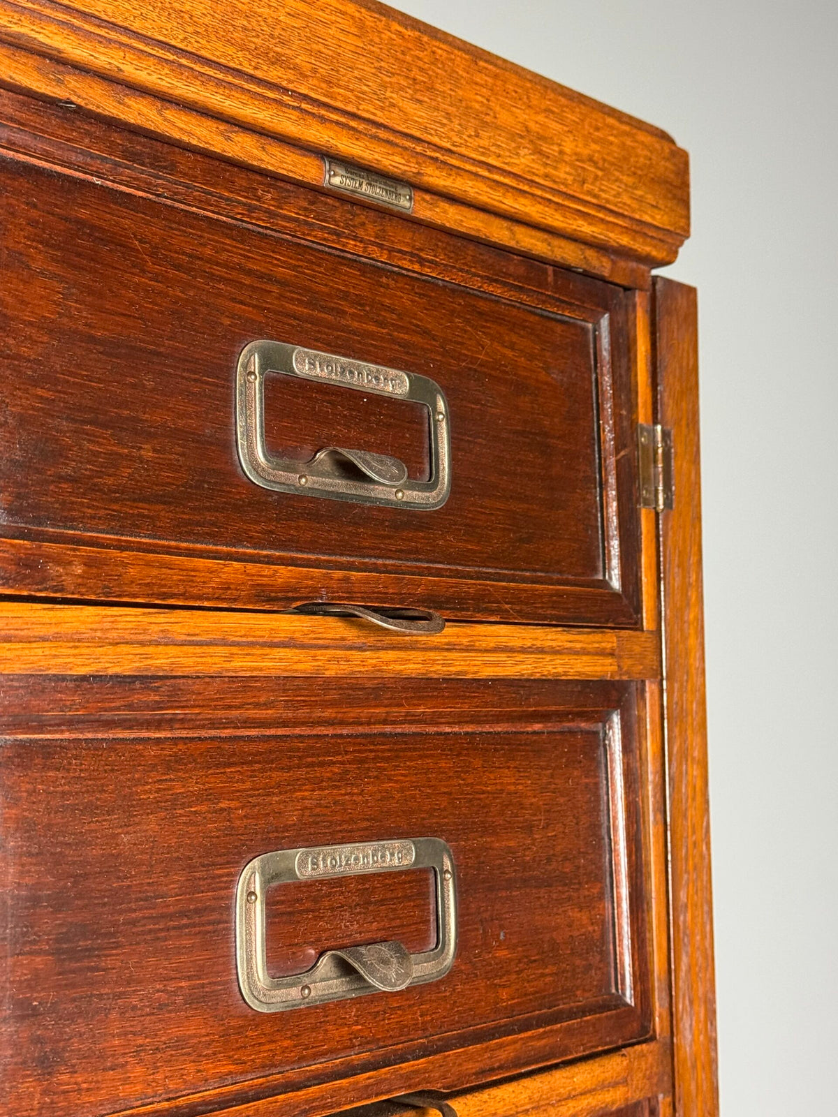 German Stolzenberg Filing Chest of Drawers, Mid 20th Century, photo 5