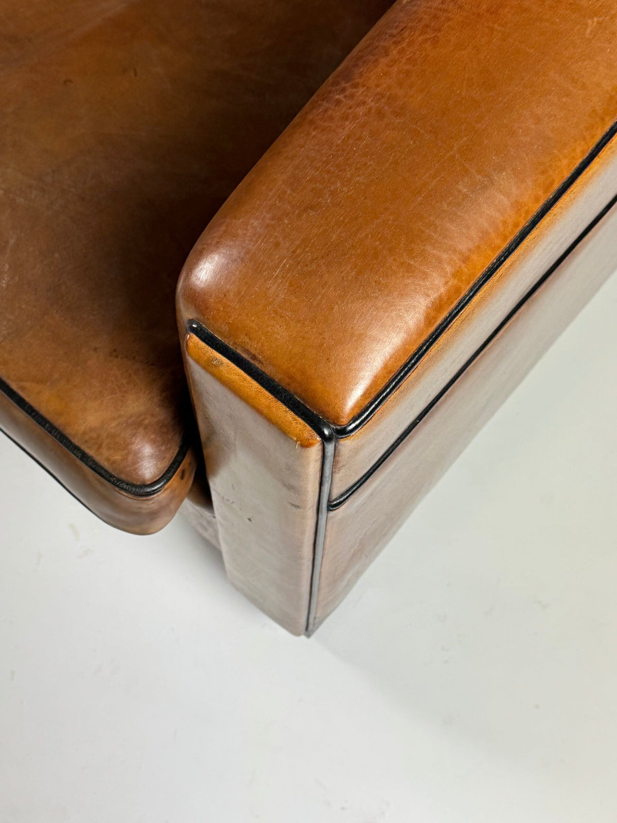 Art Deco Style Sheepskin Three Seater Sofa by Lounge Atelier, photo 15