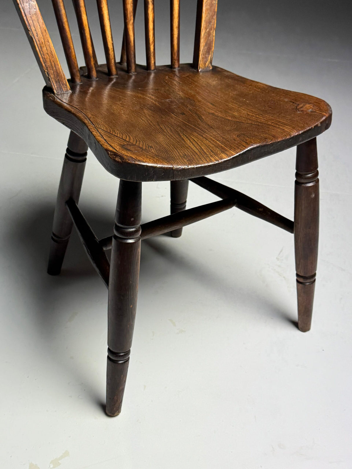 Set of Four Windsor Dining Chairs, Early 20th Century, photo 21