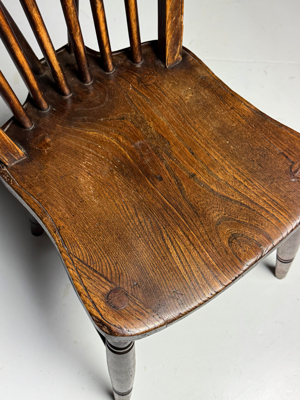 Set of Four Oak Windsor Dining Chairs, Early 20th Century, photo 2