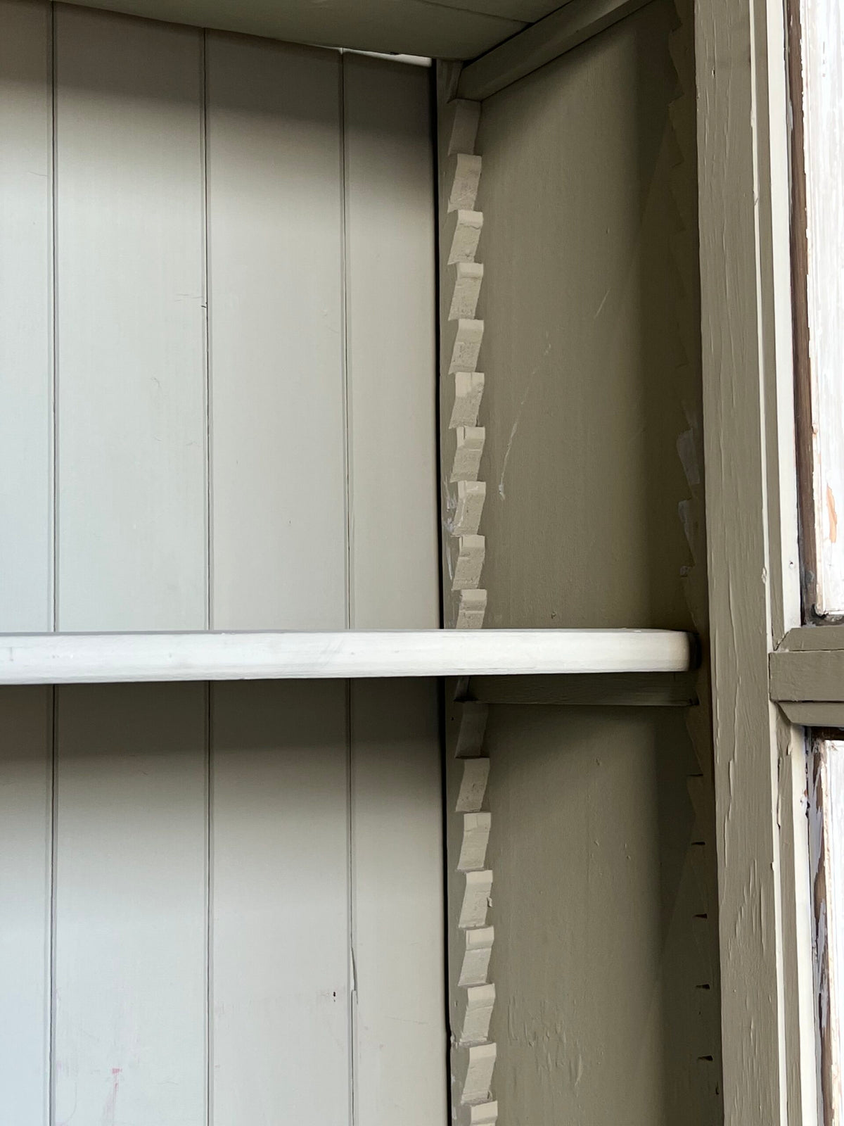Giant Weathered Library Bookcase from Near Brussels, photo 12