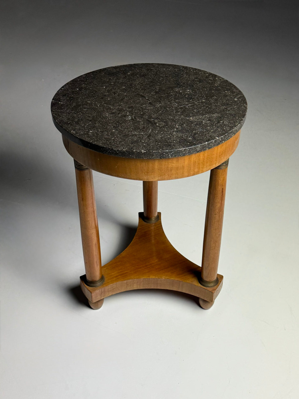 Empire Gueridon with Hard Stone Top, c. 1900, photo 1