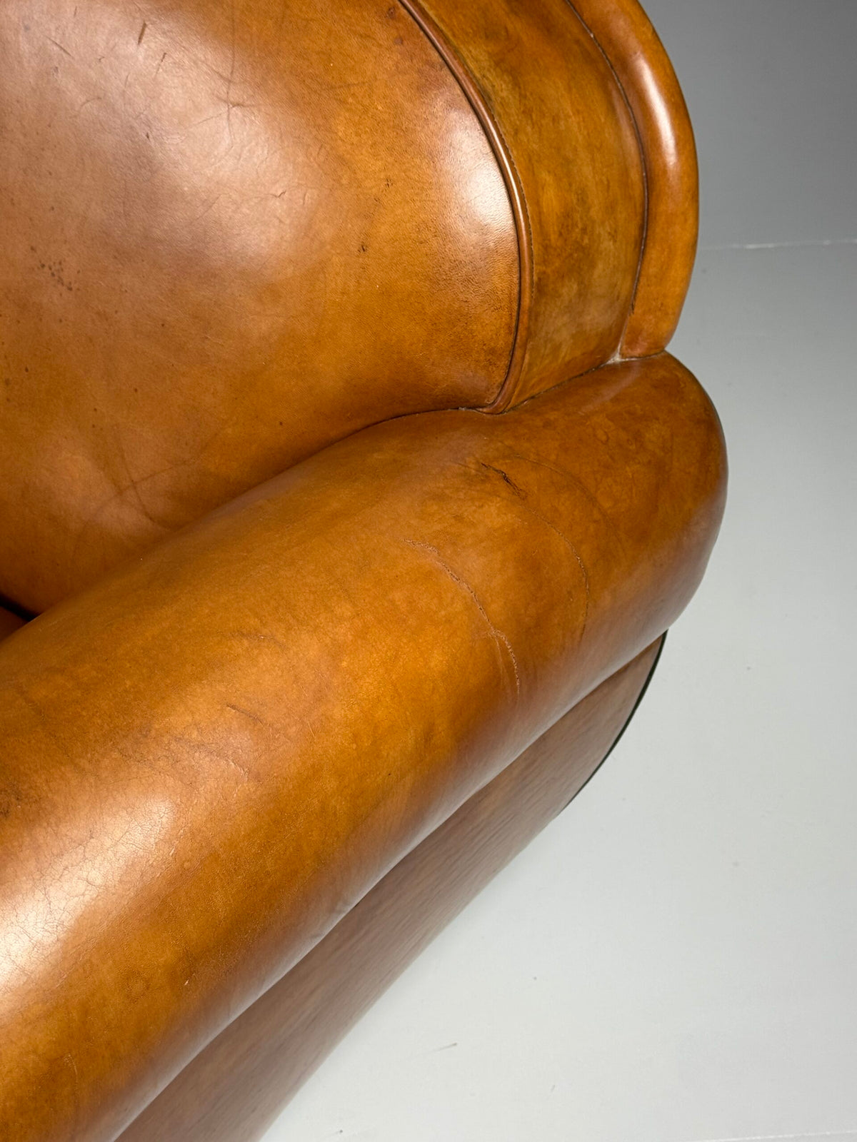 Pair of Bart van Bekhoven Sheepskin Club Chairs, photo 21