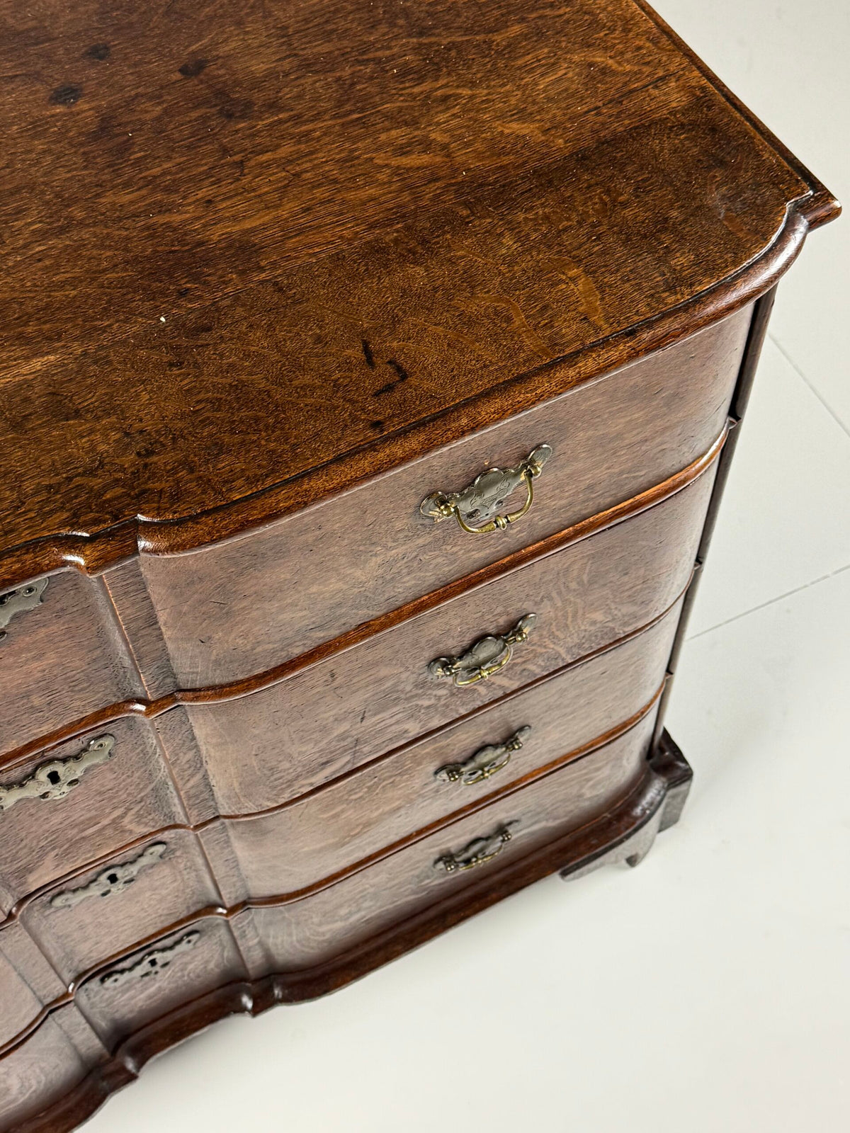 Dutch Oak Serpentine Chest of Drawers, c. 1760, photo 18