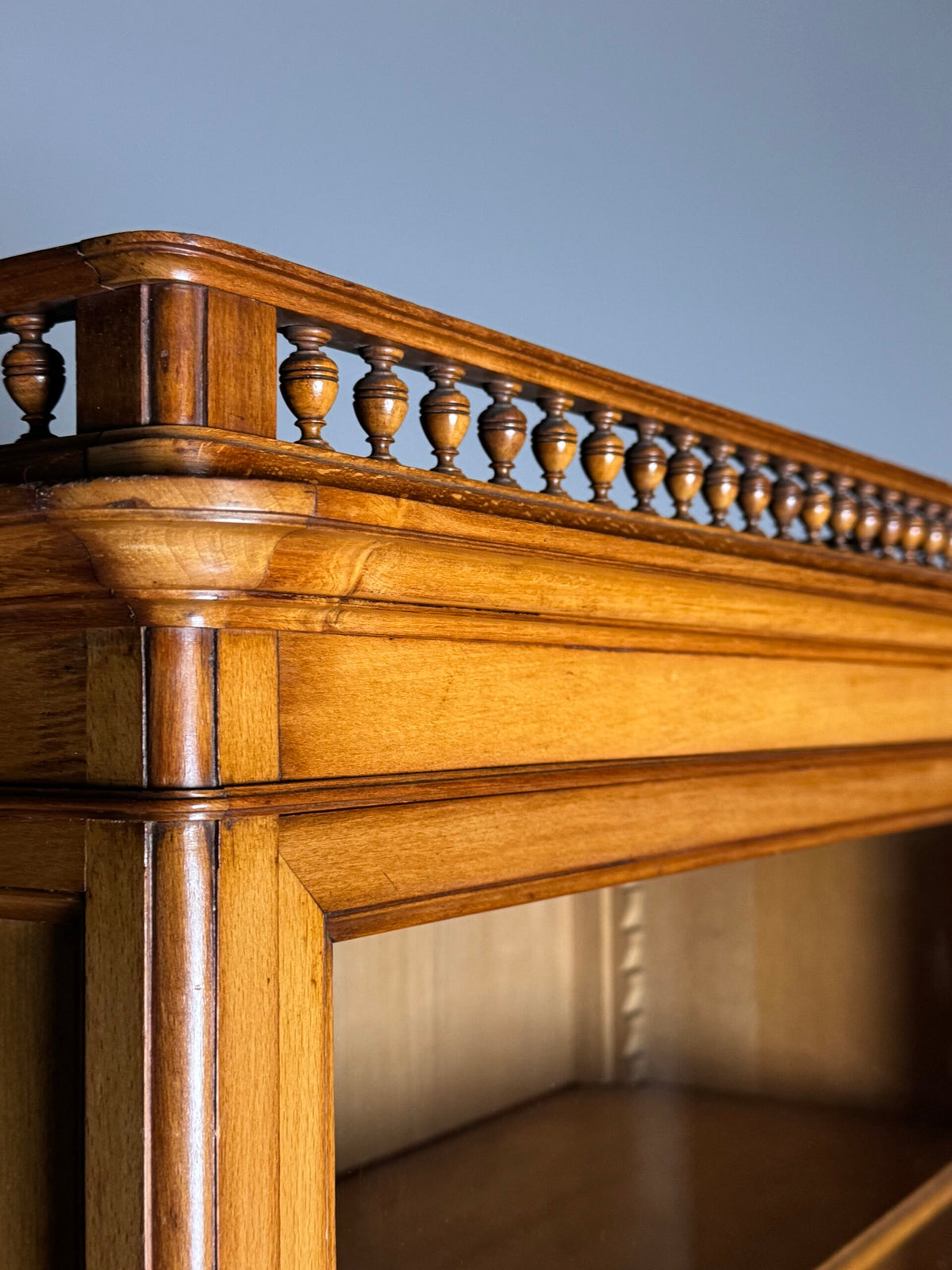 French Louis Philippe Style Display Cabinet, c. 1900, photo 12