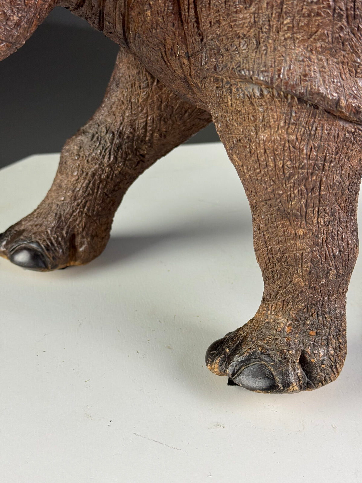 Carved Wooden Rhinoceros, South East Asia, 1960s to 1970s, photo 11