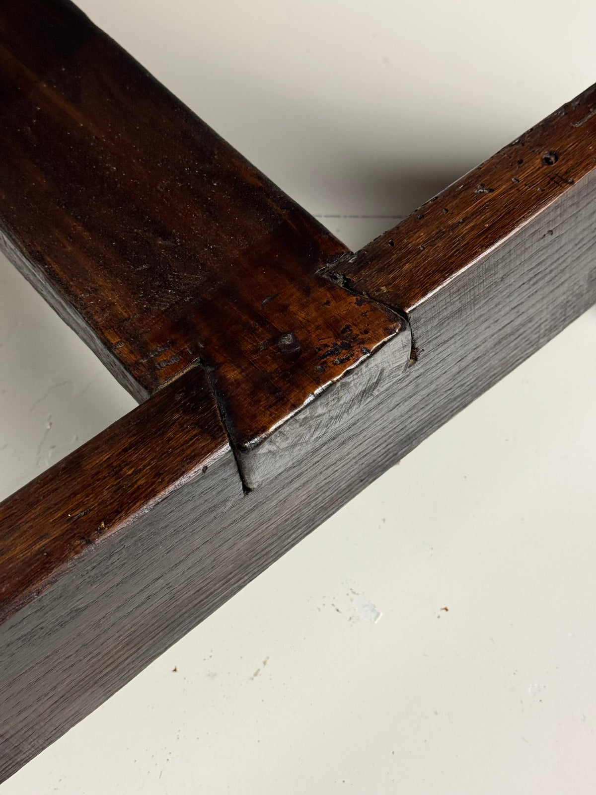 Italian Walnut Refectory Dining Table, Early 20th Century, photo 10