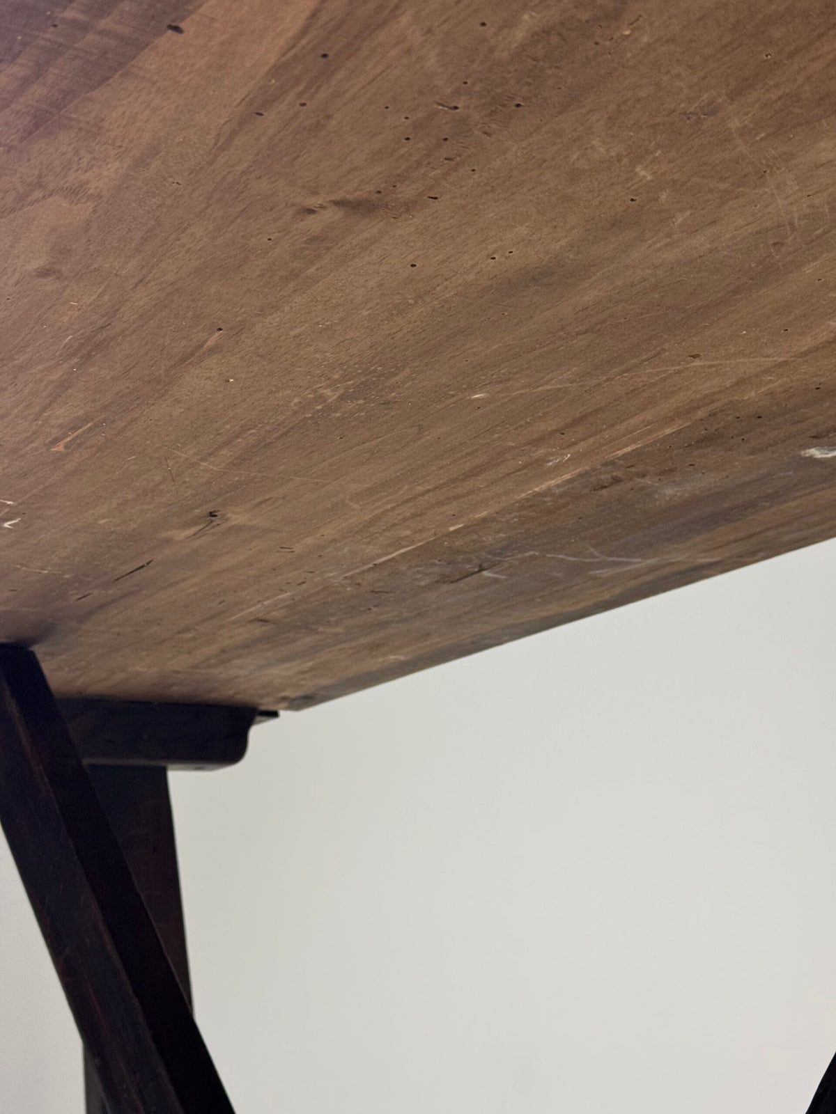 Italian Walnut Refectory Dining Table, Early 20th Century, photo 18