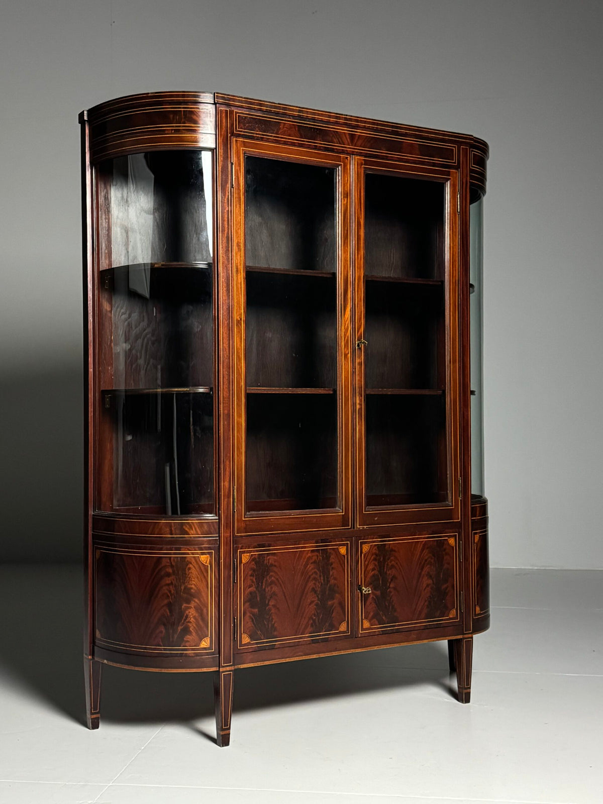 American Mahogany Display Cabinet by Geo. C. Flint Co., 1920 to 1940, photo 18