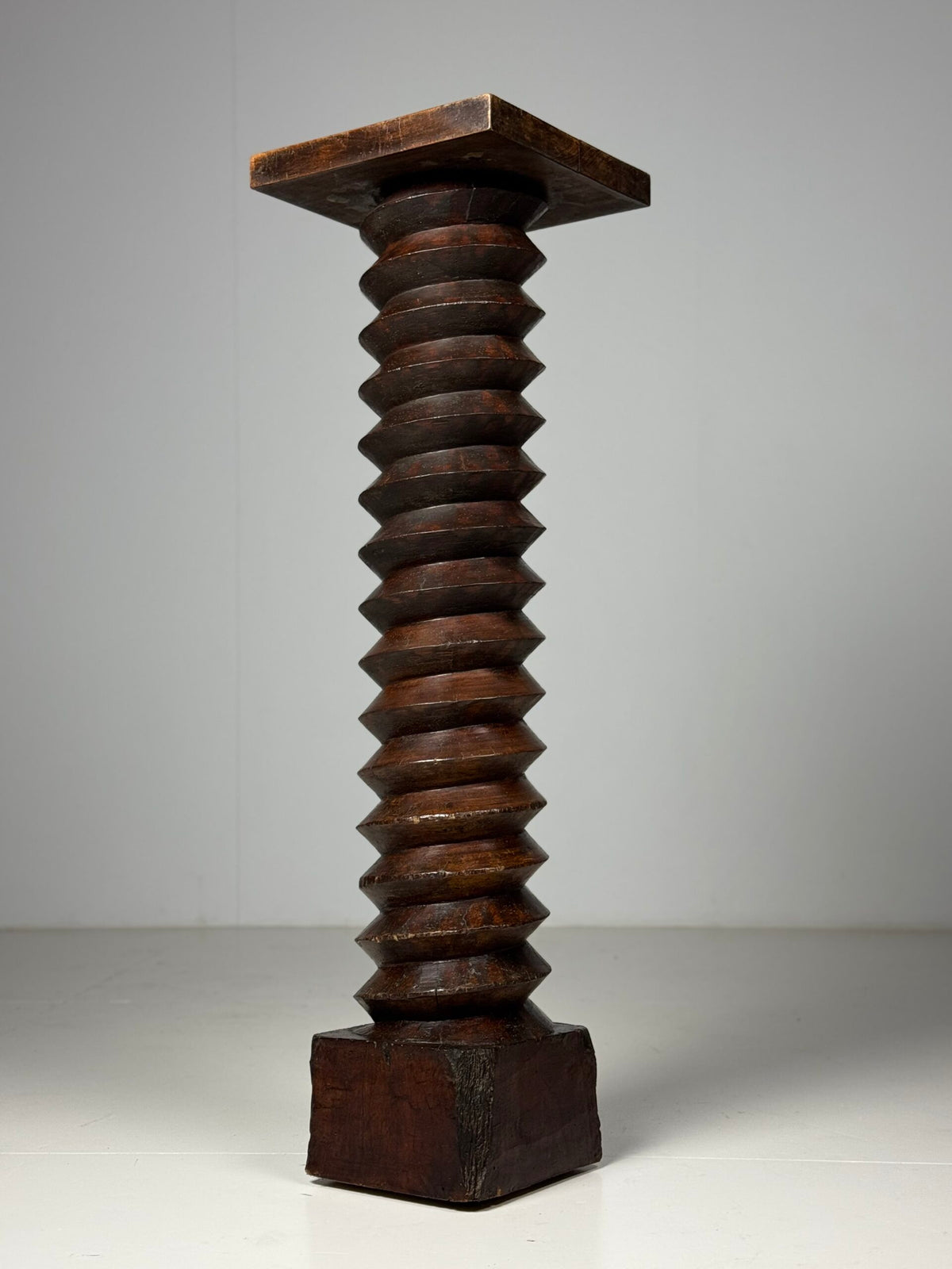 French Press Column Pedestal, c. 1900, photo 5