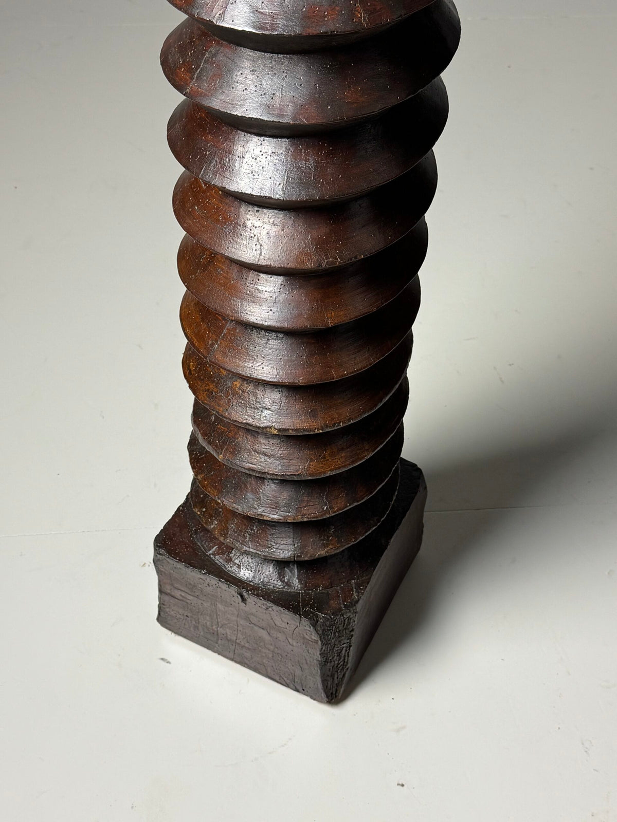 French Press Column Pedestal, c. 1900, photo 7