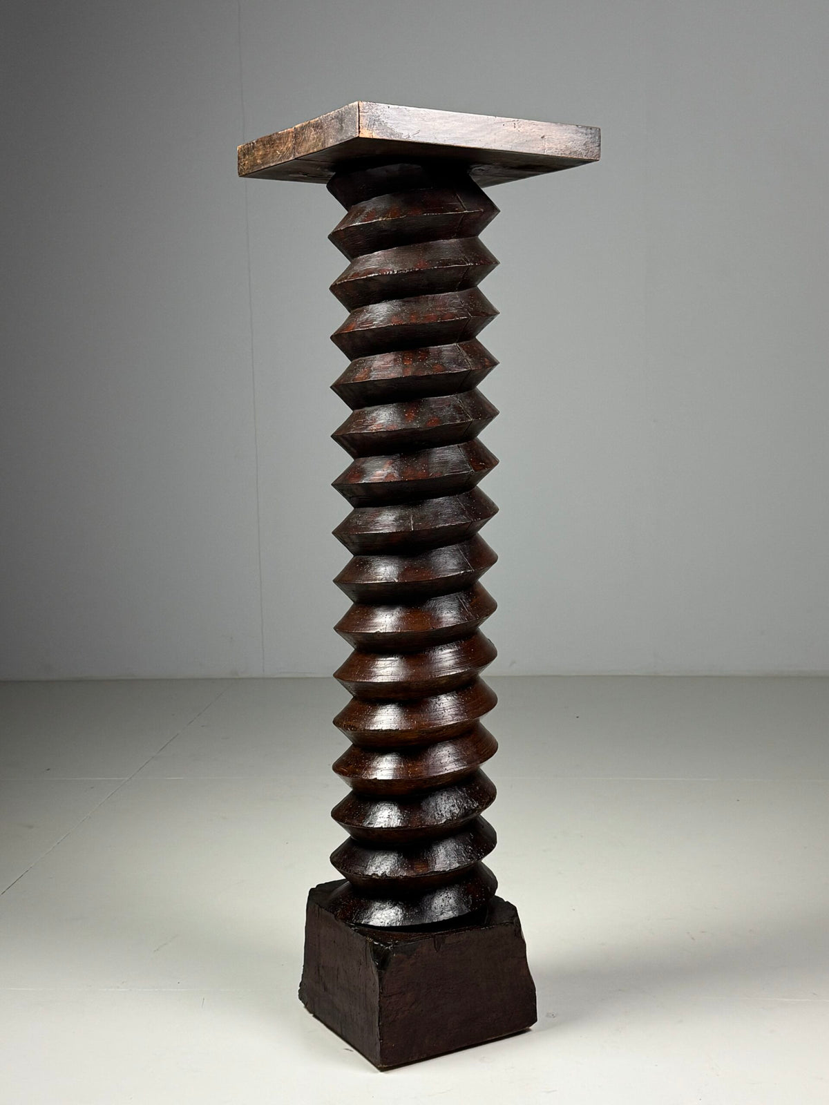 French Press Column Pedestal, c. 1900, photo 15