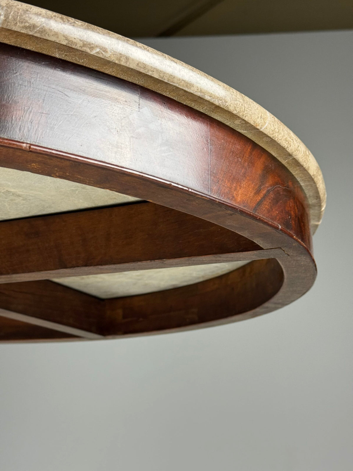 Early 19th Century French Mahogany Center Table with Claw Feet, photo 11