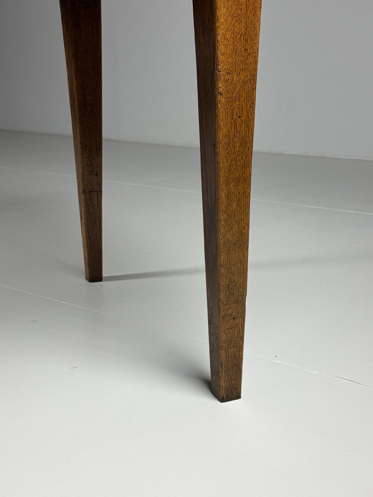 French Antique Farmhouse Dining Table with Extension Leaves, photo 18