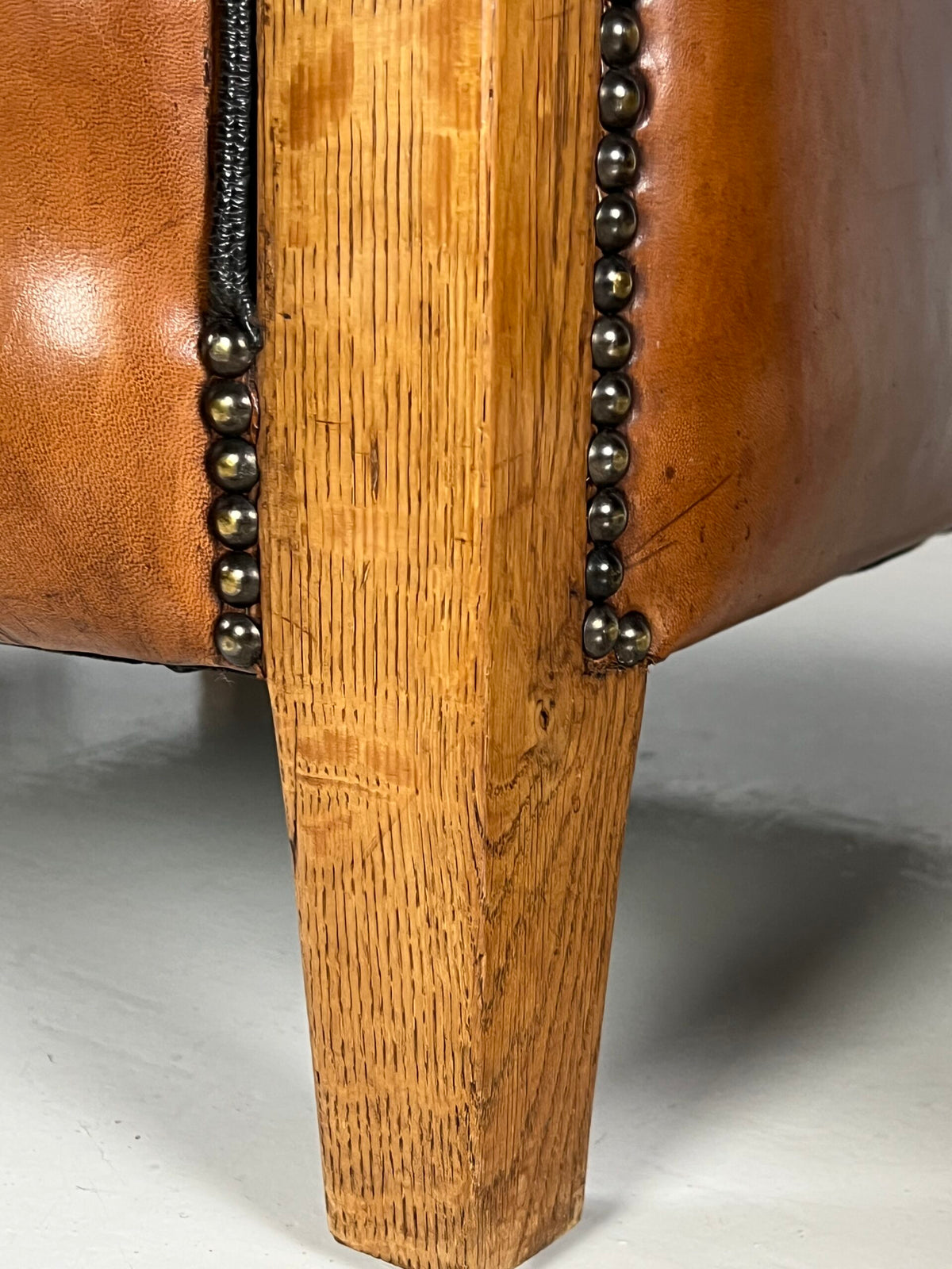 Pair of 1920s Art Deco Sheepskin Club Chairs, photo 10