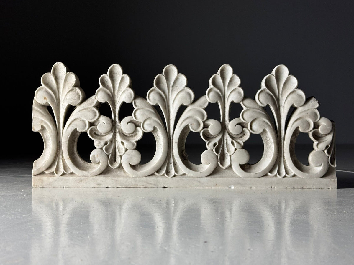 Marble Ornament Fragment, Early 20th Century, photo 2