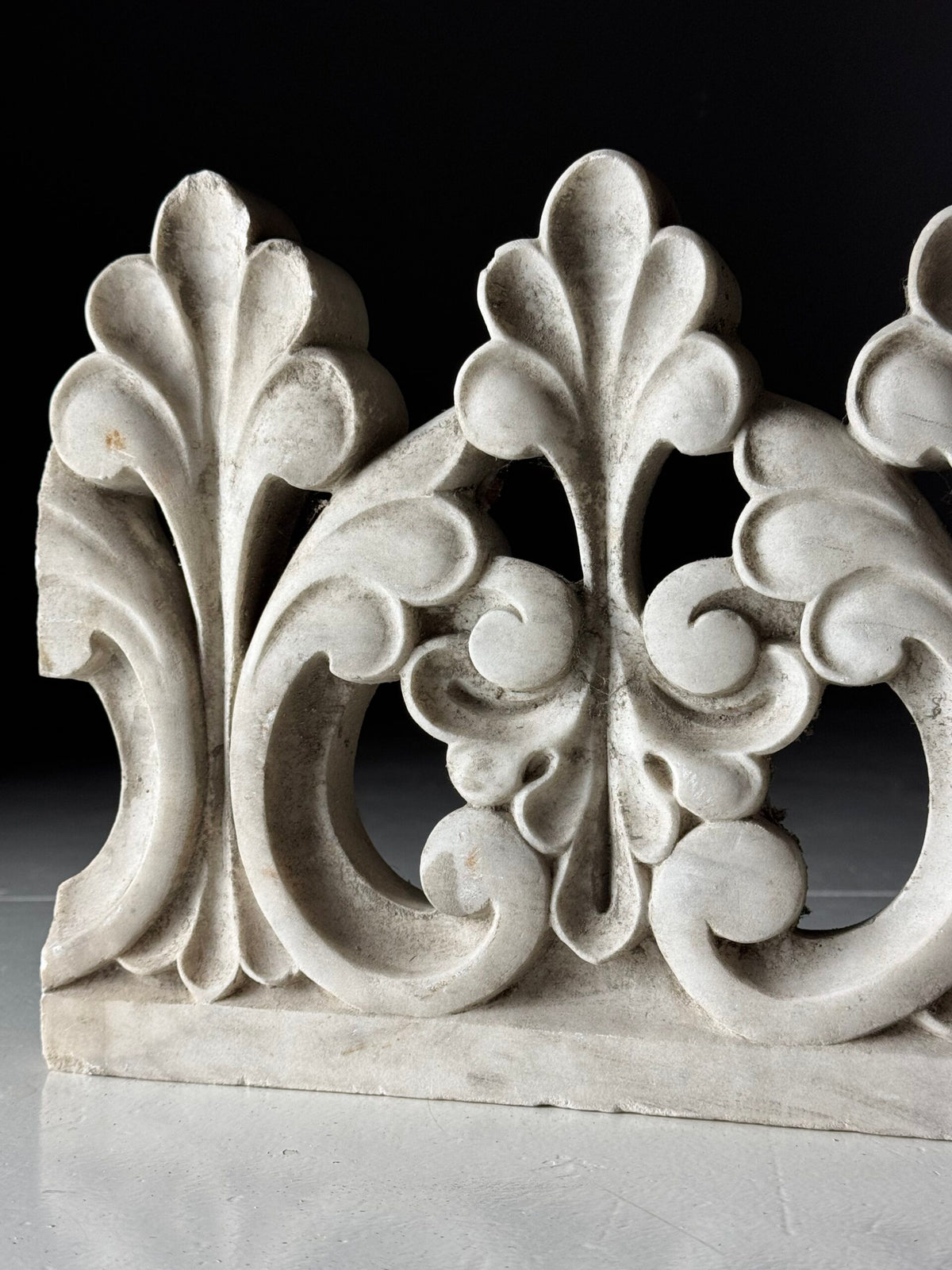 Marble Ornament Fragment, Early 20th Century, photo 3