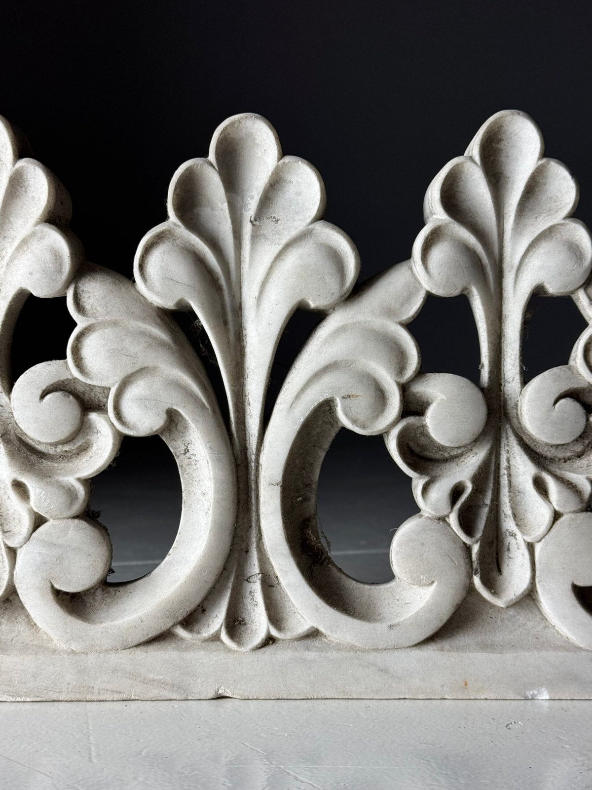 Marble Ornament Fragment, Early 20th Century, photo 4